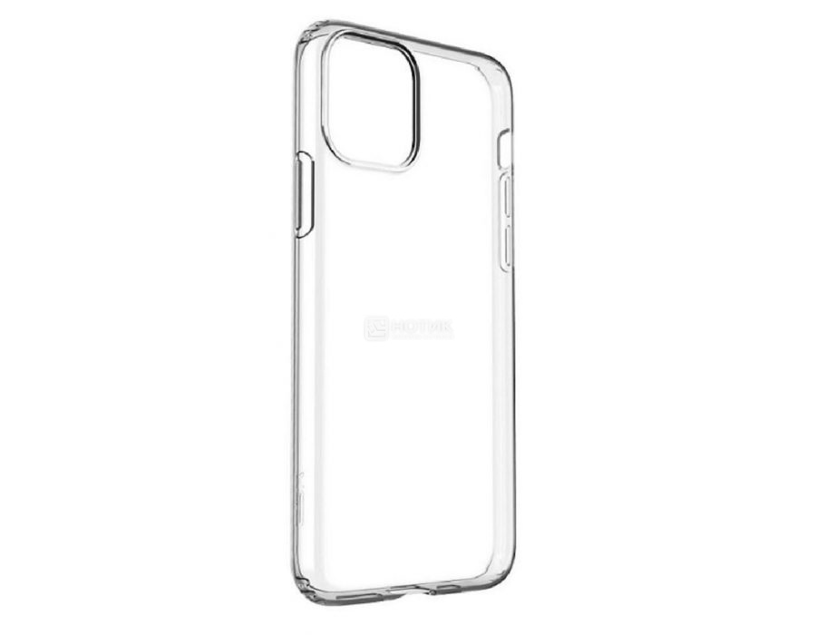 Чехол-накладка LuxCase для Apple iPhone 11 Pro Max, Силикон, Прозрачный, 60167