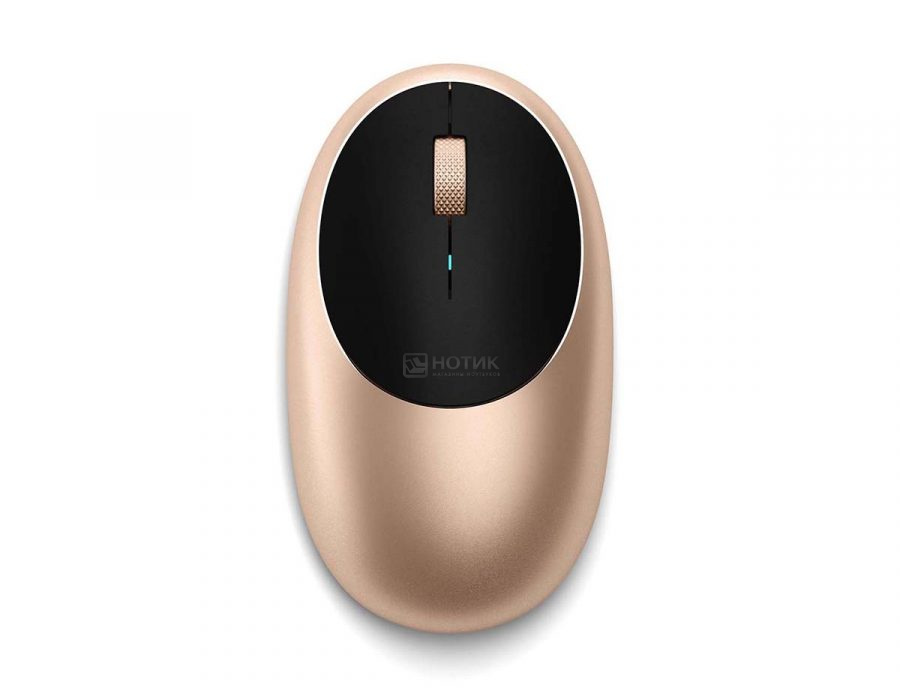 Мышь беспроводная Satechi M1, Bluetooth, 1200 dpi, Золотистый ST-ABTCMG