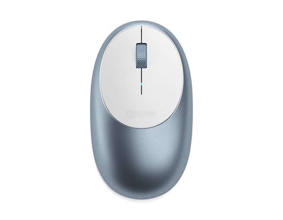 Мышь беспроводная Satechi M1, Bluetooth, 1200 dpi, Синий ST-ABTCMB
