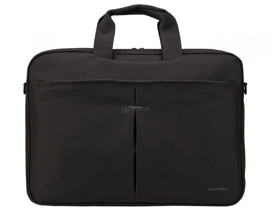 Сумка 15.6” Continent CC-012 Black, Нейлон, Черный