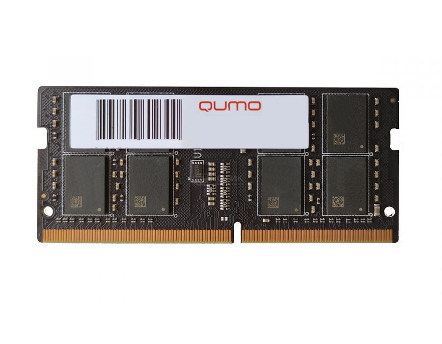 Модуль оперативной памяти Qumo SO-DIMM DDR4 16ГБ PC4-19200 2400MHz 1.2V, CL17, QUM4S-16G2400N17
