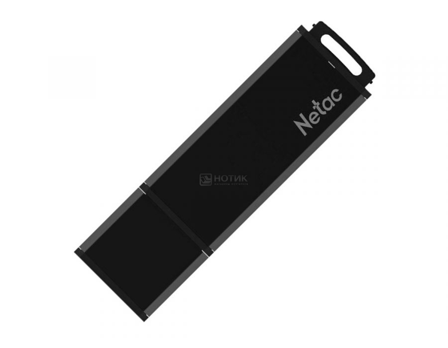  Флешка Netac U351, 128Gb, USB 3.0, Черный NT03U351N-128G-30BK