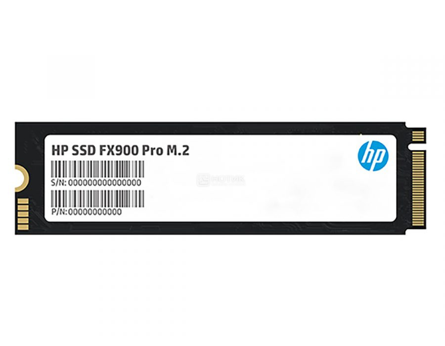 Внутренний SSD-накопитель HP FX900 Pro 2TB M2 2280, PCIe Gen4 x4, NVMe, 3D NAND, 1200 TBW, Черный 4A3U1AA