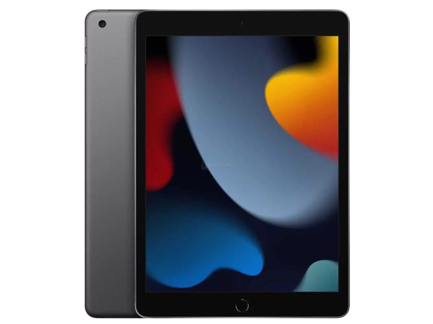 Планшет Apple iPad 10.2 2021 64Gb Wi-Fi Space Gray (iPadOS 15, A13 Bionic, 10.2, 3072Mb/64Gb,  ) [MK2K3ZP/A]