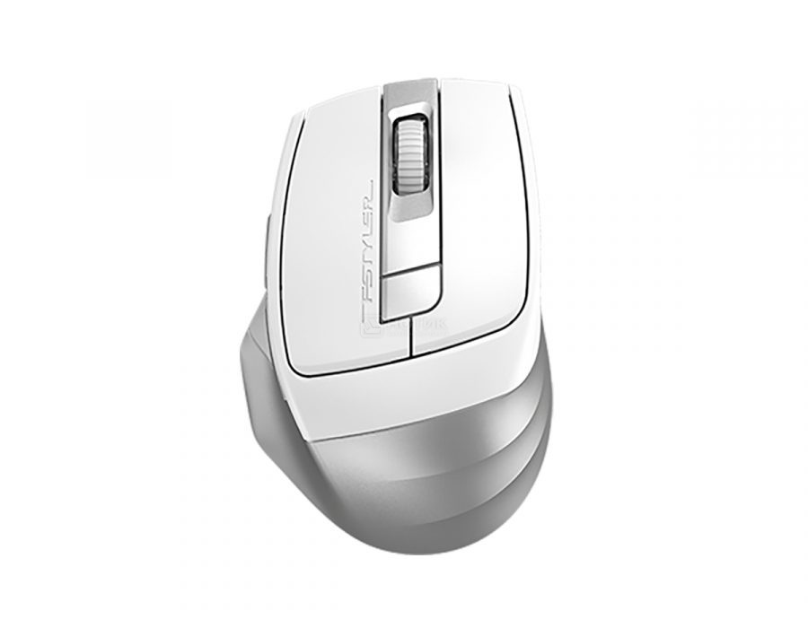  Мышь беспроводная A4Tech Fstyler FB35C, 2400dpi, Bluetooth, Wireless/USB, Белый, FB35C ICY WHITE