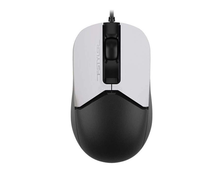   Нотик Мышь проводная A4Tech Fstyler FM12S, 1200dpi, USB, Черный/Белый FM12S PANDA