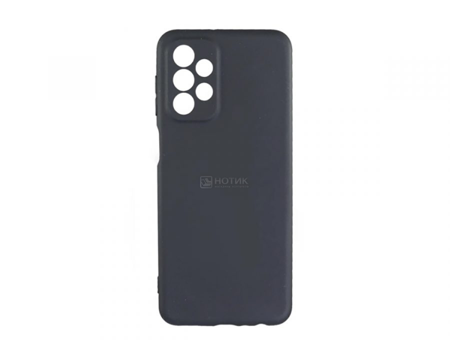 Чехол-накладка LuxCase для смартфона Samsung Galaxy A23, Термопластичный полиуретан, Черный 62690