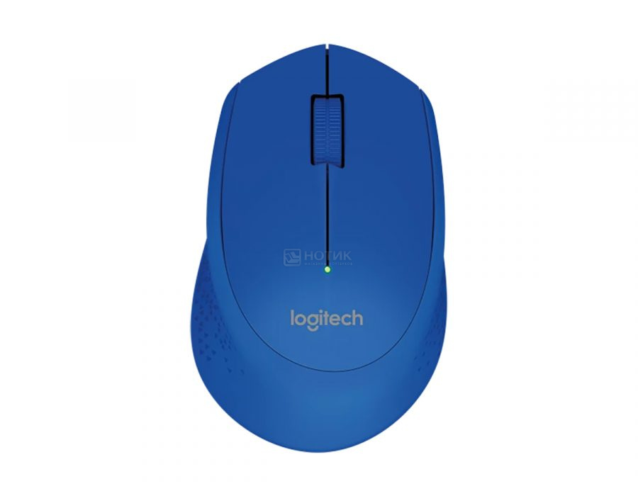   Нотик Мышь беспроводная Logitech M280, 1000dpi, Синий 910-004309