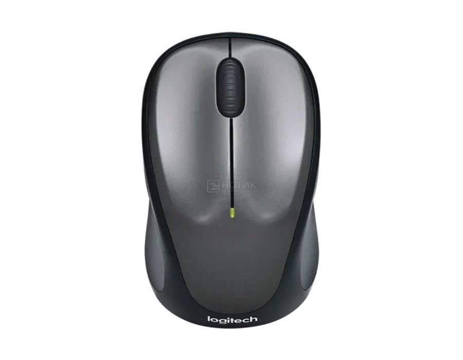  Мышь беспроводная Logitech M235, 1000dpi, Wireless/USB, Серый/Черный 910-002692