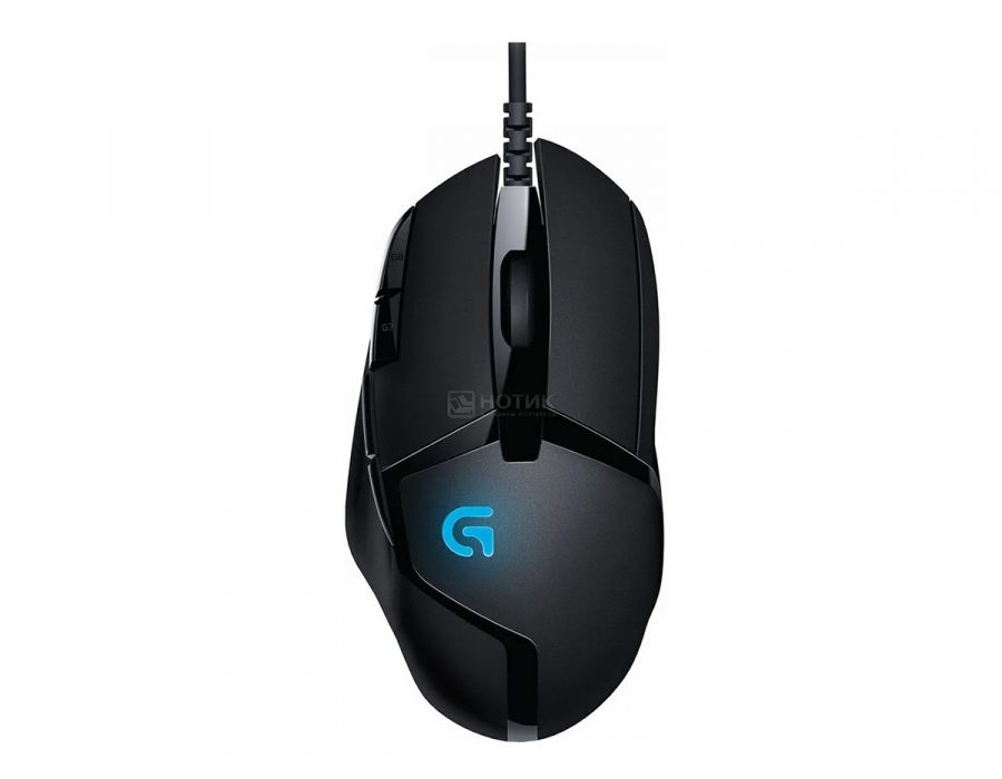  Мышь проводная Logitech G402 Hyperion Fury, 4000dpi, Черный 910-004073/910-004067