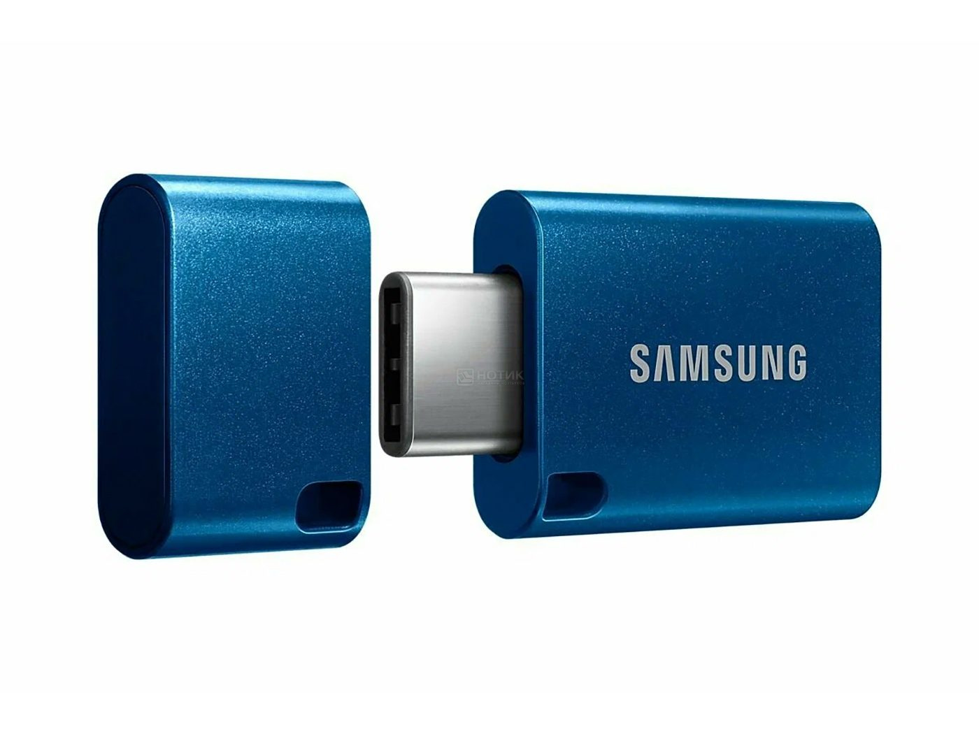   Нотик Флешка Samsung 256Gb, USB Type-C, Синий MUF-256DA/APC