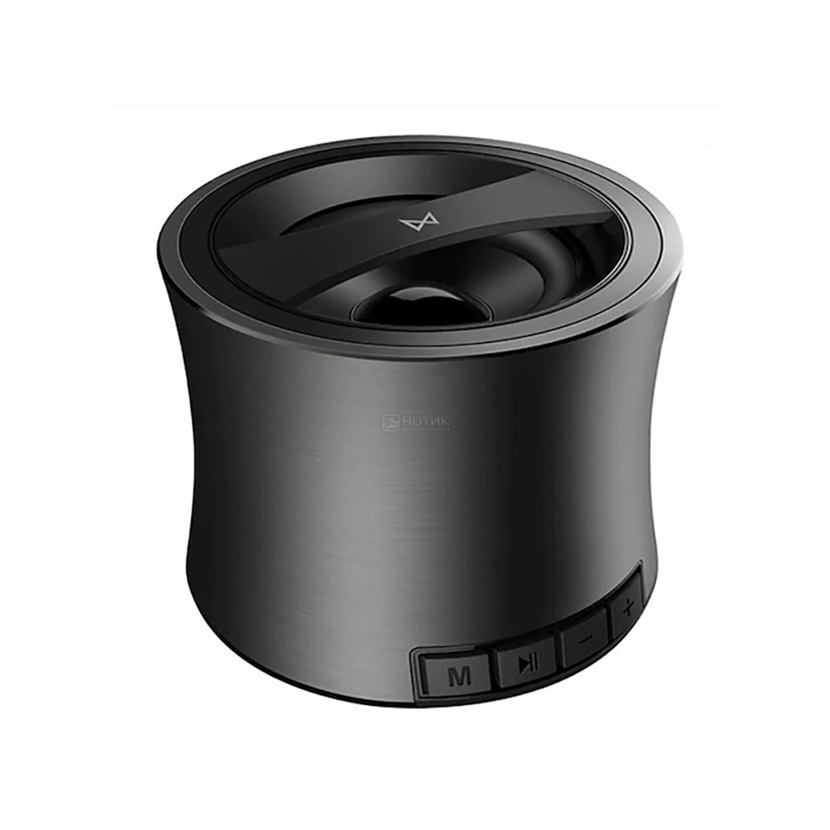 Портативная колонка ZiMAi MINI SPEAKER P60, Bluetooth, 5Вт, 1000 мАч, Черный/Серебристый, Gun black, 6921757125652