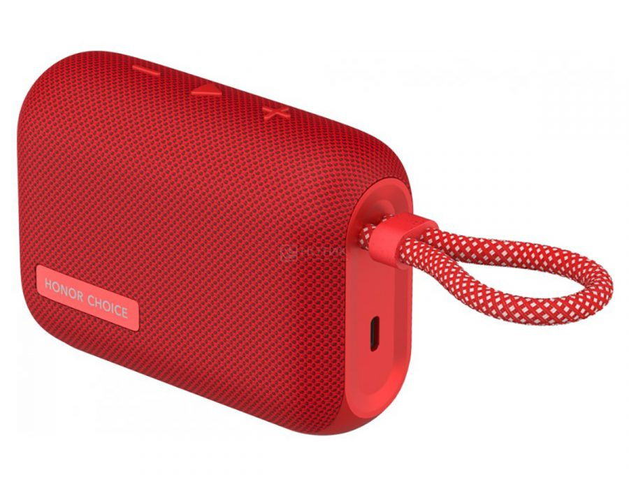 Портативная колонка Honor Choice Portable Bluetooth Speaker, Bluetooth, 5Вт, 1000 мАч, Красный 5504AAEL