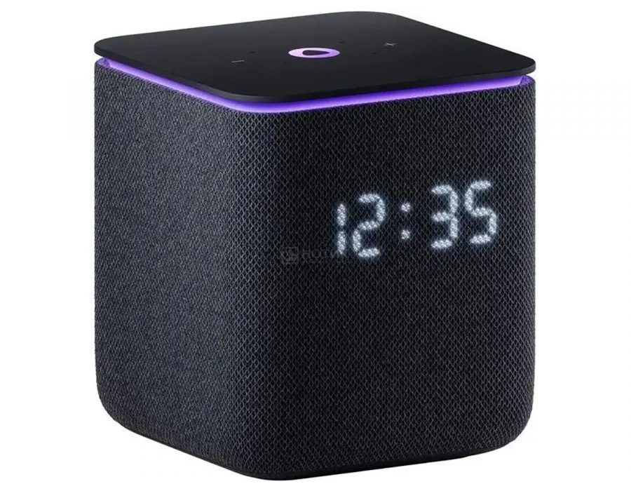 Умная колонка Яндекс.Станция Миди c Алисой, c Zigbee, Bluetooth, Wi-Fi, 24Вт, Черный, YNDX-00054BLK