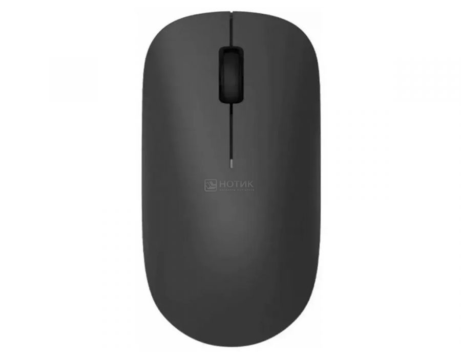   Нотик Мышь беспроводная Xiaomi Wireless Mouse Lite Black, 1000dpi, Черный BHR6099GL