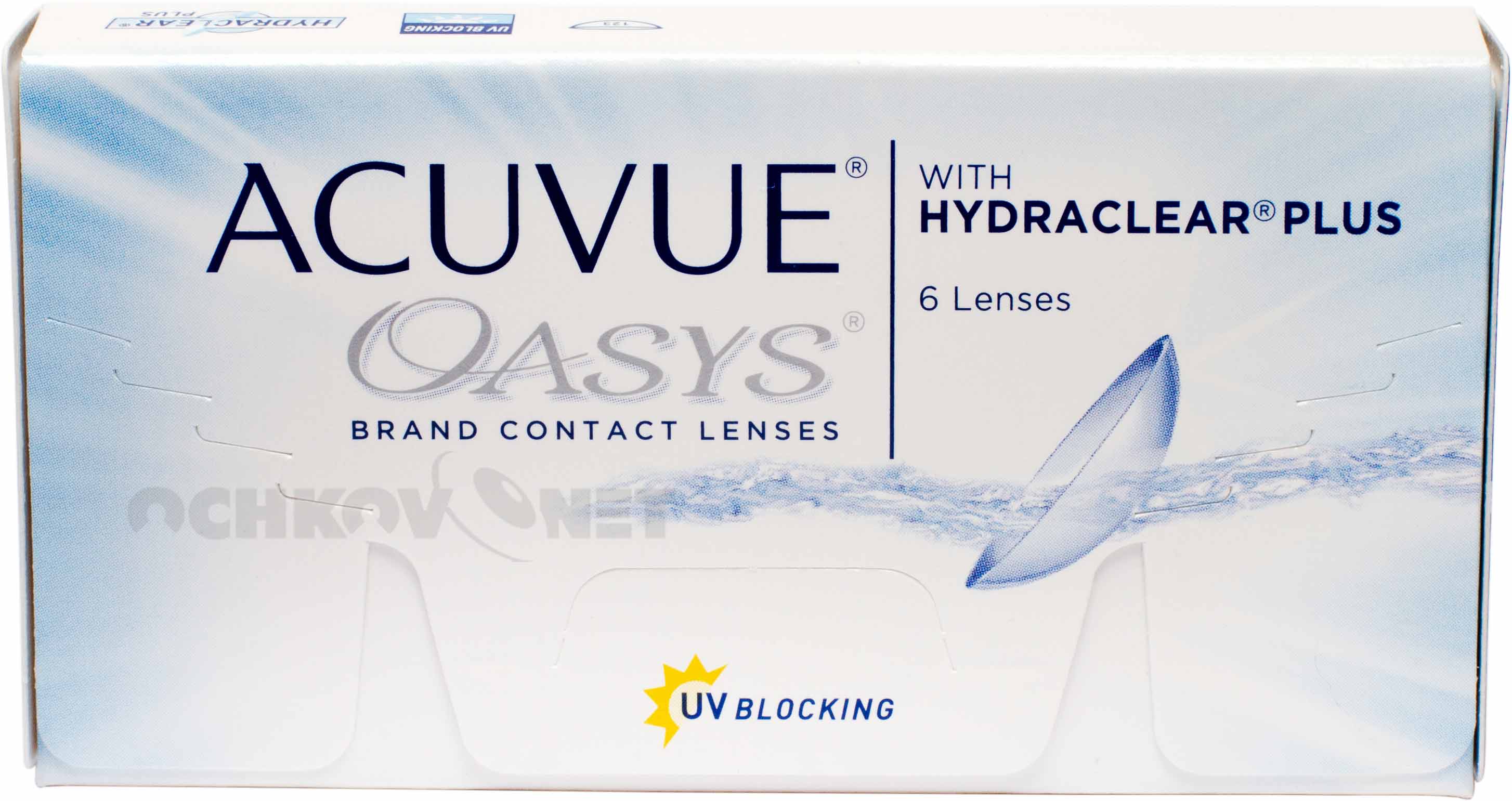 Acuvue Oasys with Hydraclear Plus 6 линз (повреждена упаковка)
