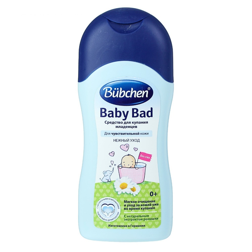 Гигиена и купание Bubchen Средство для купания младенцев, 200 мл (Bubchen, Купание и умывание)