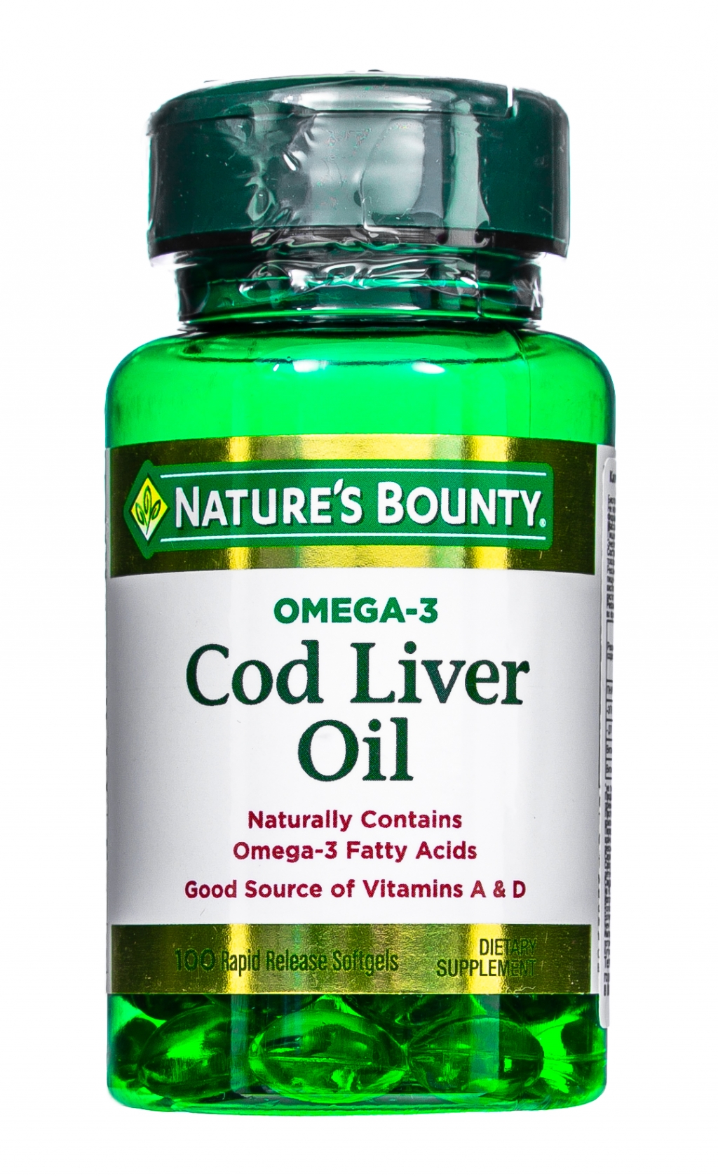 Для кожи  Socolor Nature's Bounty Жир печени норвежской трески, 100 капсул (Nature's Bounty, Омега-3)