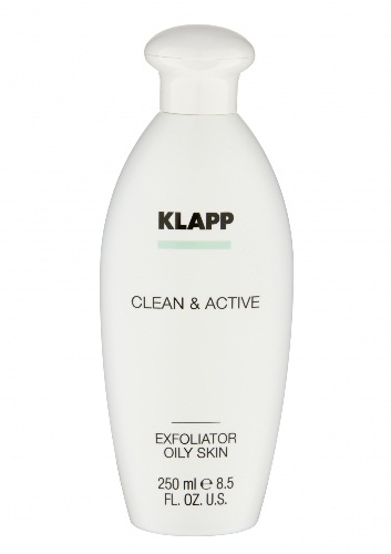 Klapp Эксфолиатор для жирной кожи, 250 мл (Klapp, Clean & active)