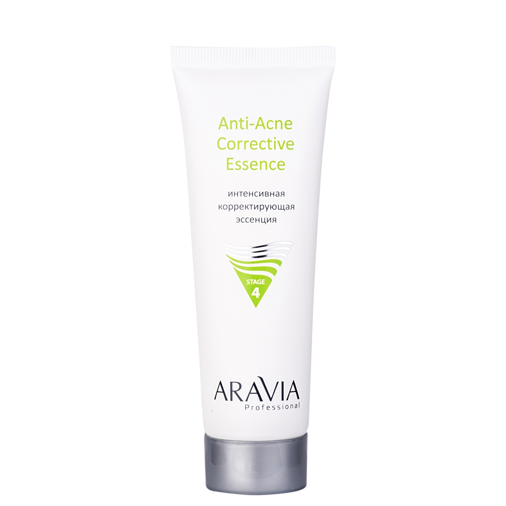 Aravia Professional Интенсивная корректирующая эссенция для жирной и проблемной кожи Anti-Acne Corrective Essence, 50 мл (Aravia Professional)