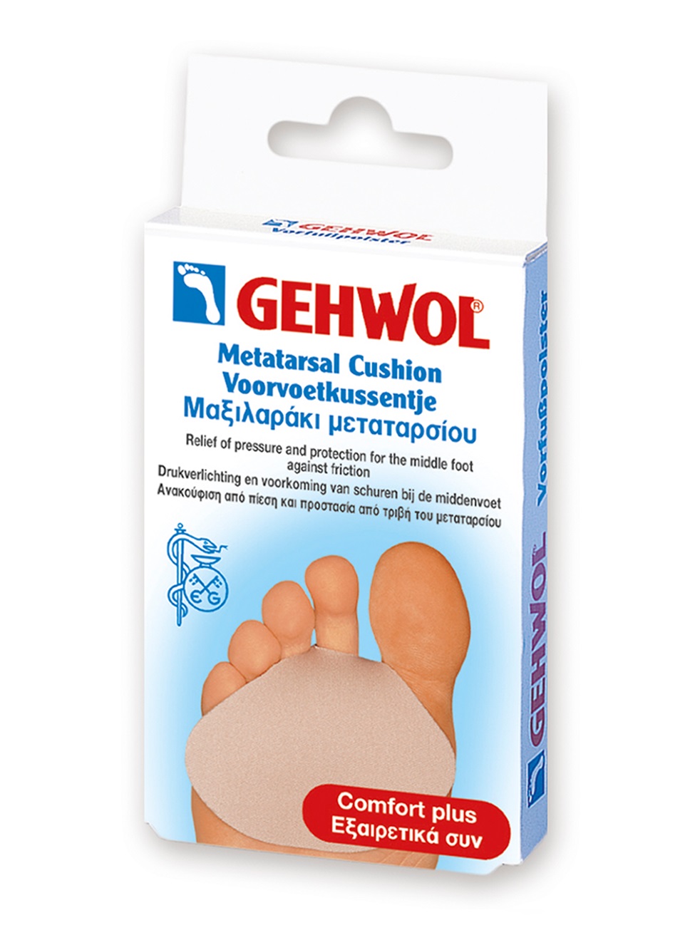 Для ног  Socolor Gehwol Гель-подушечка под стопу, 1 шт (Gehwol, Защитные средства)