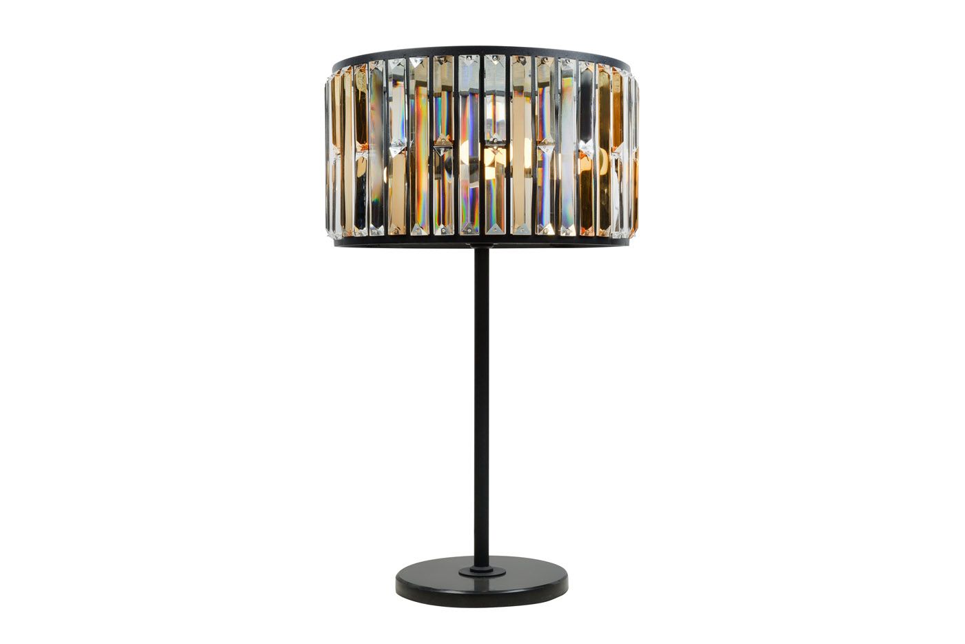 Настольная лампа ILamp Royal 10390-3T BK