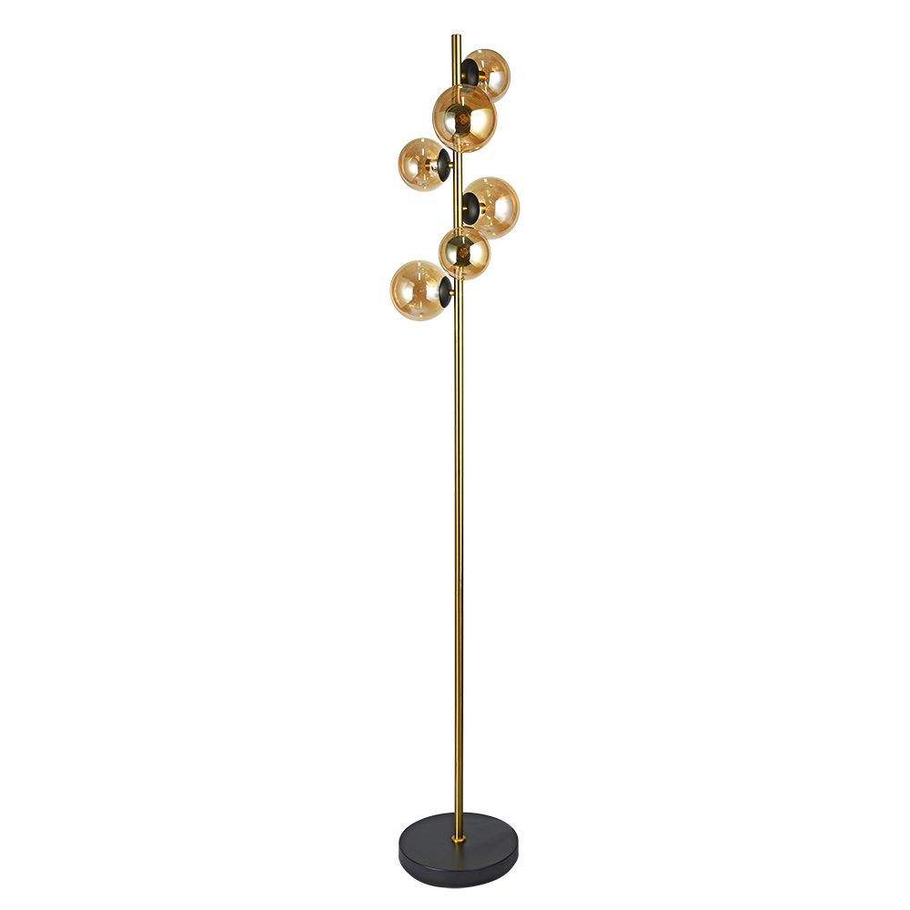  Торшер Arte Lamp GEMINI A2243PN-6PB