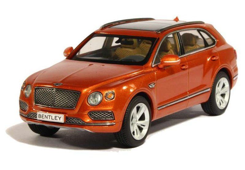 Машинки Коллекционная игровая модель Bentley Bentayga, микс