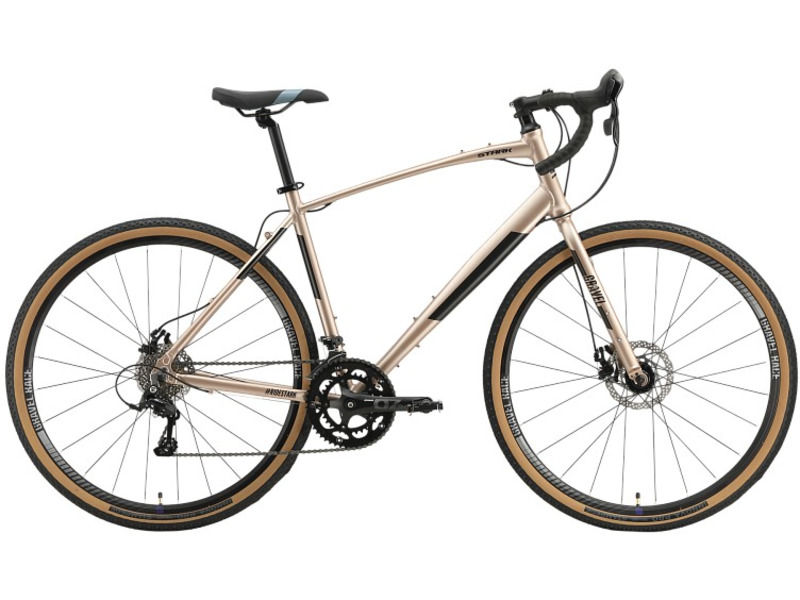 Велосипеды Шоссейные Шоссейный велосипед Stark Gravel 700.2 D, год 2023, цвет Коричневый-Черный, ростовка 20