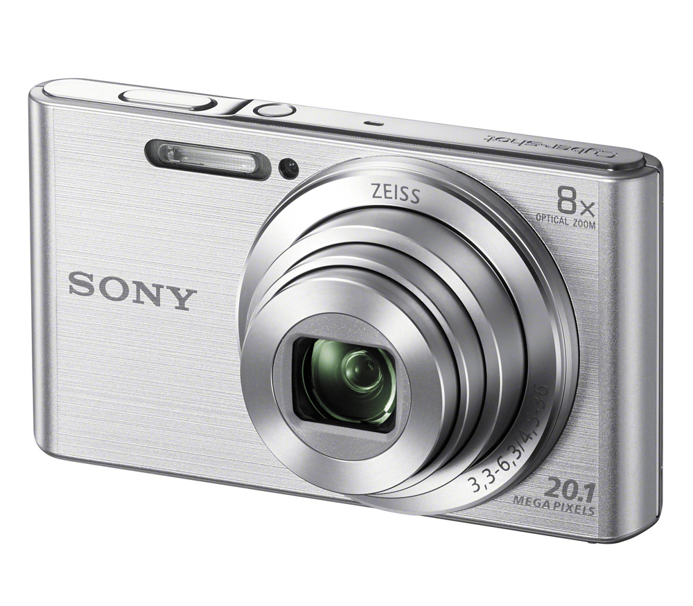 Компактные камеры Sony Компактный фотоаппарат Sony Cyber-shot DSC-W830 серебряный