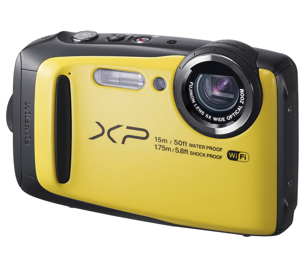   Яркий Фотомаркет Компактный фотоаппарат Fujifilm FinePix XP90 желтый