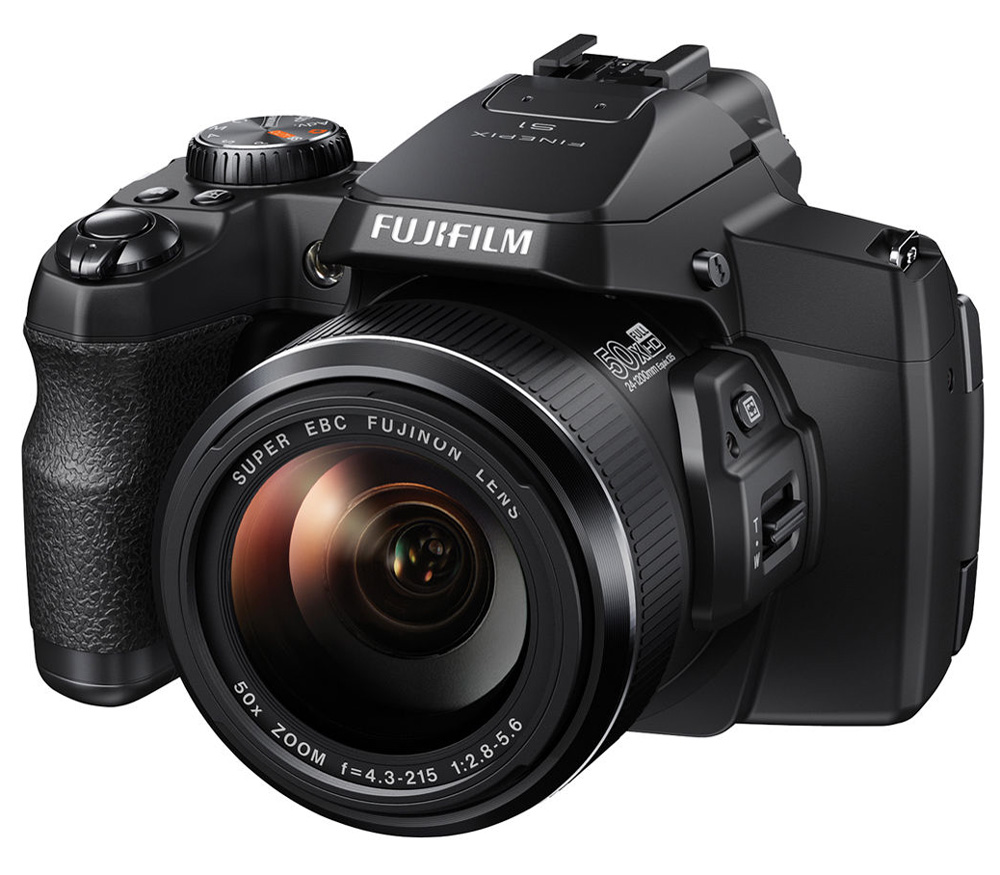  Компактный фотоаппарат Fujifilm FinePix S1 черный