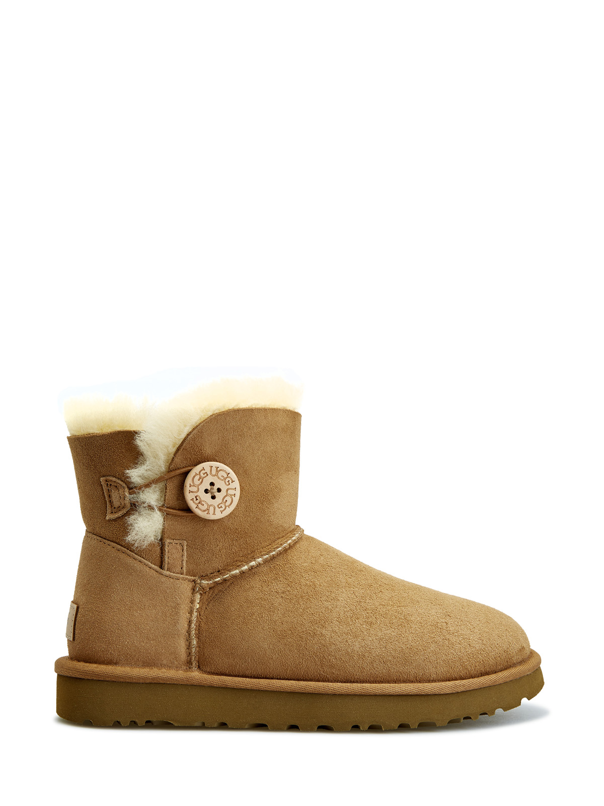 Ботинки Угги UGG Mini Bailey Button II 'Chestnut' (W)