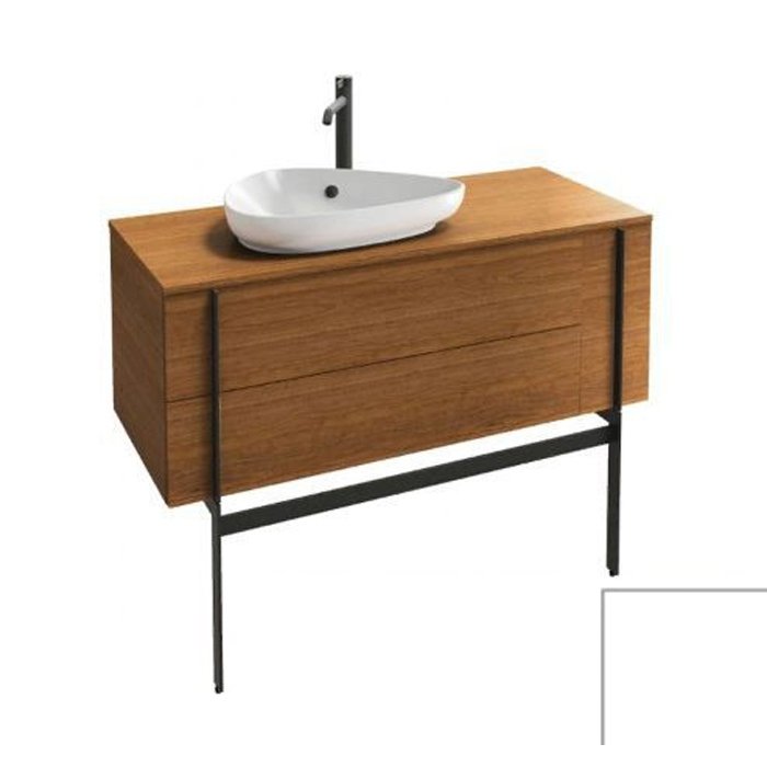 Мебель для ванной Тумба под раковину Jacob Delafon Nouvelle Vague 120 EB3042-N18 подвесная Белый глянец