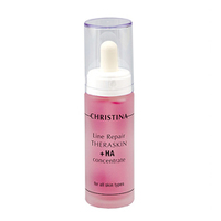 Флюиды для лица  Maroshka Christina Line Repair - Theraskin + HA - Регенерирующие увлажняющие капли Тераскин + НА 30 мл