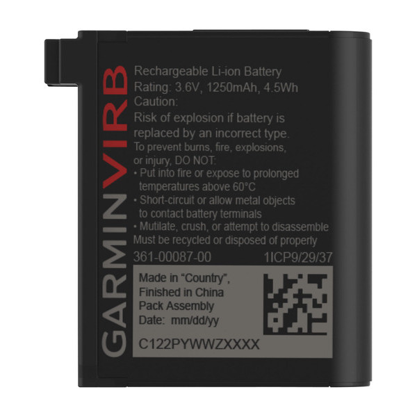 Аксессуары для навигаторов Garmin nuvi и zumo Аккумулятор для Virb ultra 30