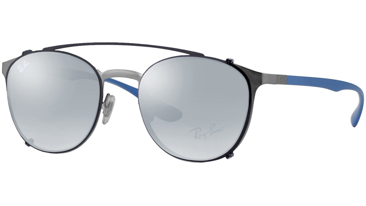 Оправа для очков Ray-Ban 6355 3059 + Clip-On RB 6355C 2509/B8