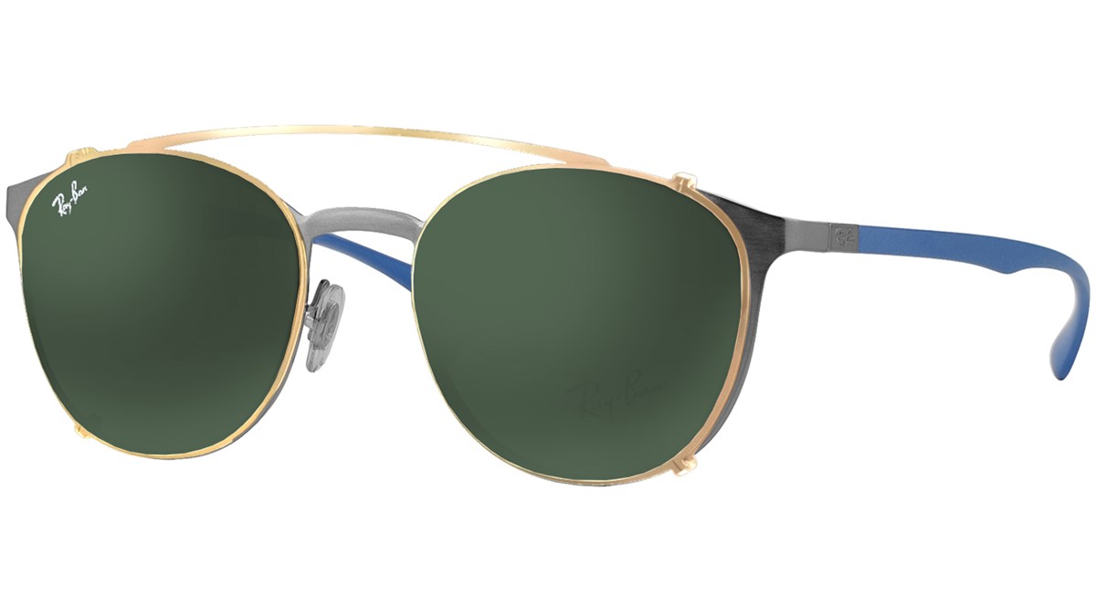 Оправа для очков Ray-Ban 6355 3059 + Clip-On RX 6355C 2500/71