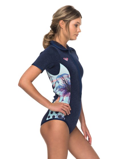 Одежда для сёрфинга  Roxy Гидрокостюм с молнией на груди 2mm Pop Surf