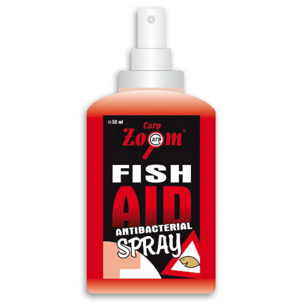 Ароматизаторы / Добавки  Адреналин Спрей Carp Zoom Fish Aid Antibacterial Spray 50 ml CZ7828
