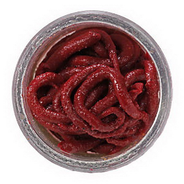  Насадка Berkley Gulp! Earthworms Red искусственная, съедобная (74532)