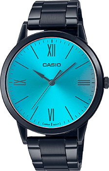 Японские наручные  мужские часы Casio MTP-E600B-2B. Коллекция Analog