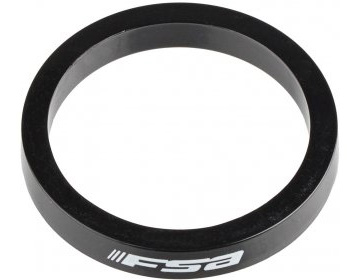 Проставочные кольца для велосипедов Проставочные поликарбонатные кольца FSA 1-1/8" gnn2 (черный 5 мм)