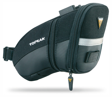 Подседельная сумка Topeak Aero Wedge Pack (QuickClick), средняя (черный)