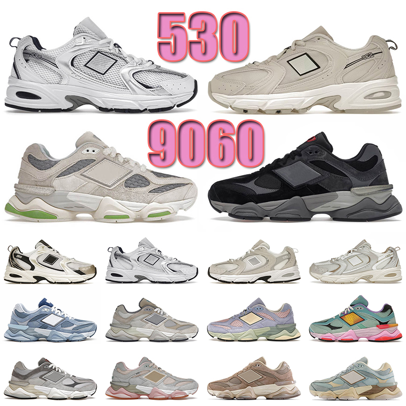 9060 Sneakers new shoes 990 v3 bb530 Mens Women Rain Cloud Grey Sea Salt Bricks Wood Bodega Age of Discovery Blue Haze Burgundy Ivory bb 530s Trainers 9060s size 36-45