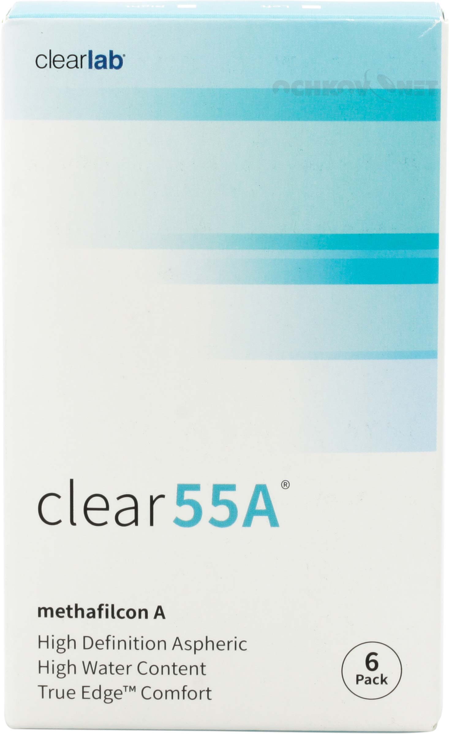 Контактные линзы Clear 55A 6 линз