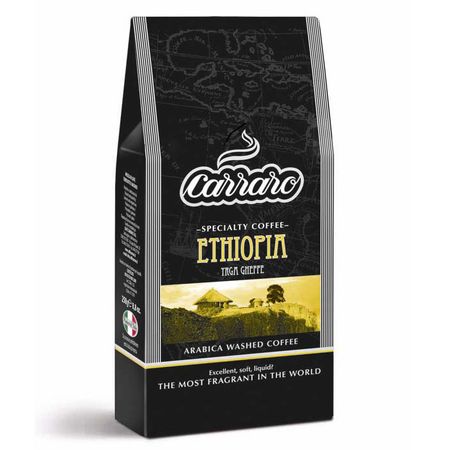 Кофе молотый Carraro Ethiopia 250 гр в/у