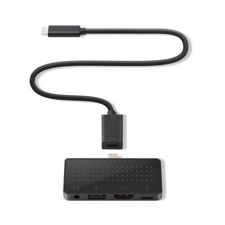 Адаптеры и переходники  BigGeek Многопортовый адаптер Twelve South StayGo mini с коннектором USB-C — (USB-C 85 Вт, USB-A 2.0, HDMI 4K 30 Гц, разъём 3,5 мм)