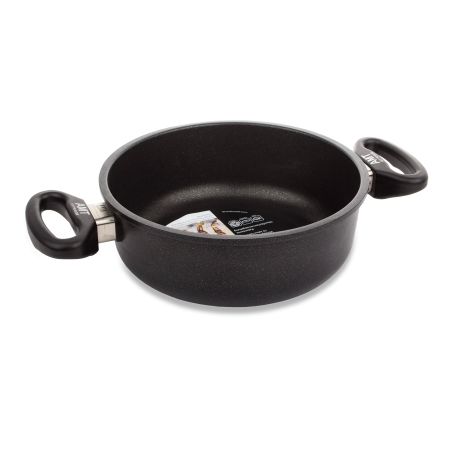 Сотейник с двумя ручками AMT Frying Pans 20 см, 8 см, алюминий