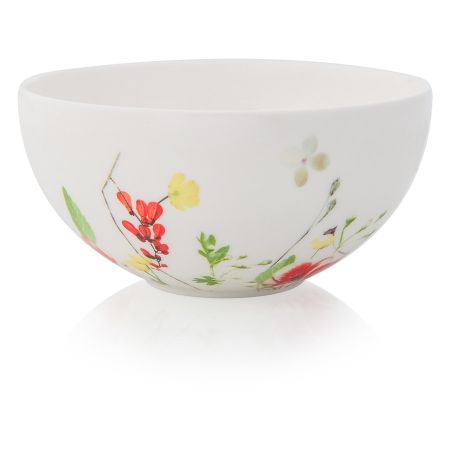 Сервировка закусок Салатник порционный Rosenthal Дикие цветы 10 см, фарфор костяной